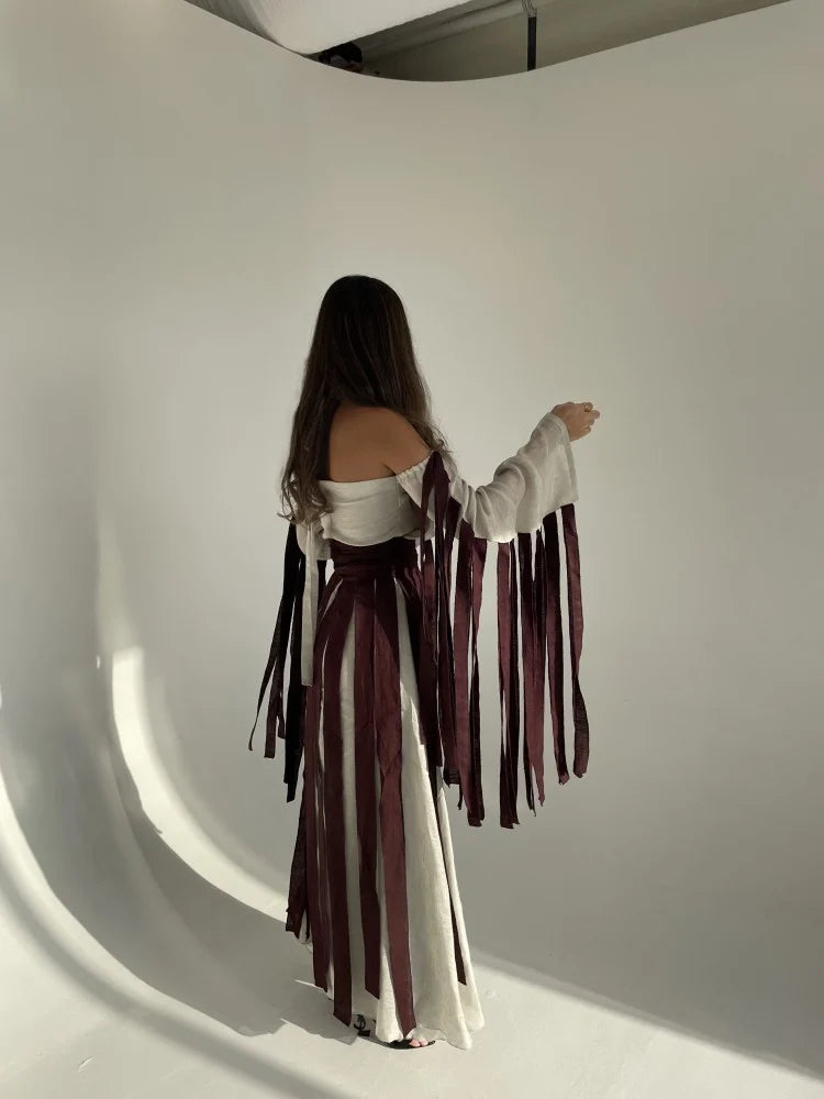 The plum dress
