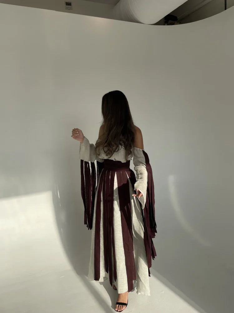 The plum dress